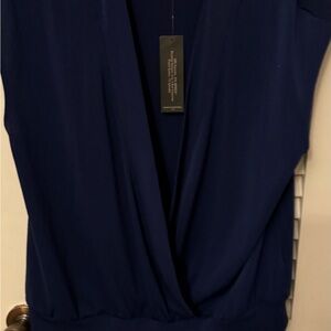 Banana Republic Deep Blue Blouse